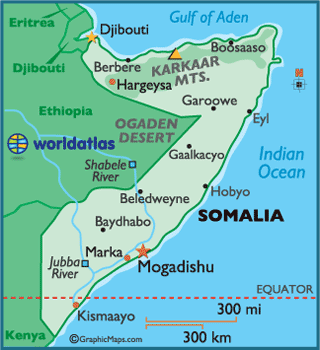 somalie carte