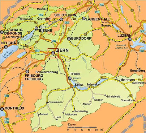 Bern regions plan
