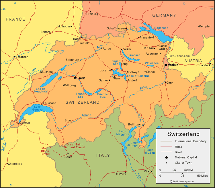 Carte du Suisse