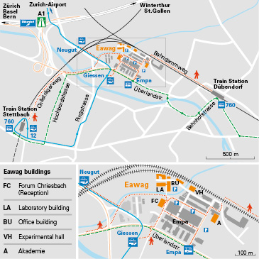 plan du Dübendorf