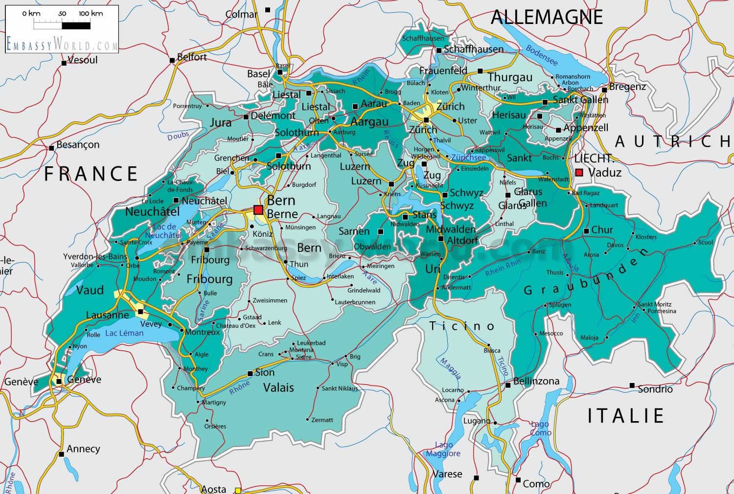 suisse Fribourg plan