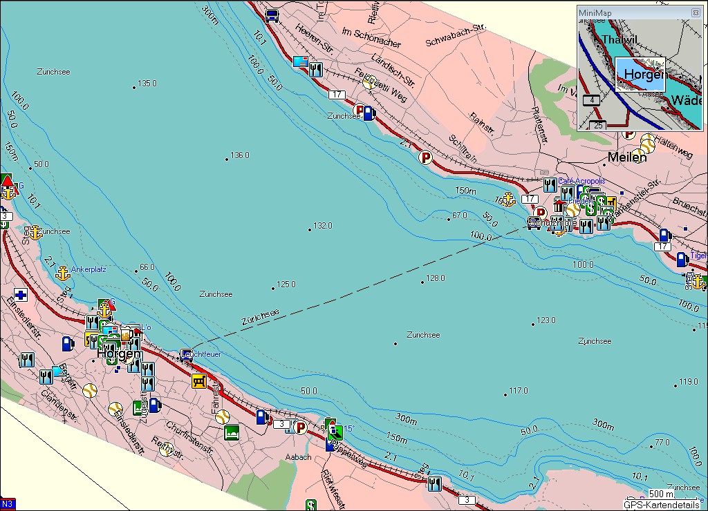 zuerichsee horgen plan