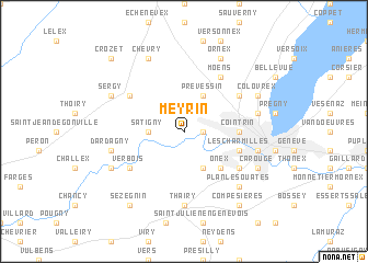 Meyrin location plan