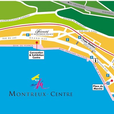 Montreux centre plan