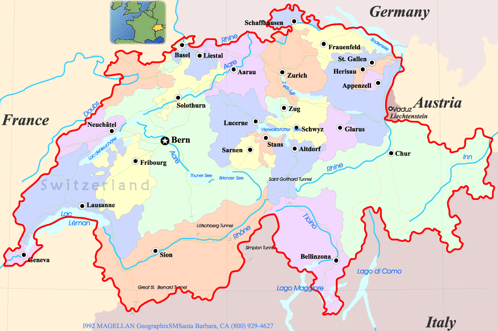 Suisse Carte