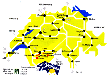 suisse Verbier plan