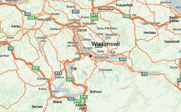 plan de Wadenswil
