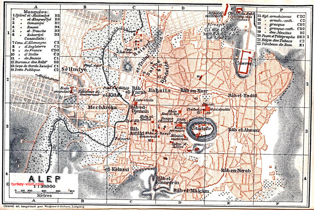 Aleppo plan 1912