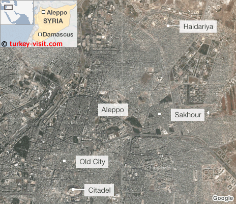 aleppo satellite plan