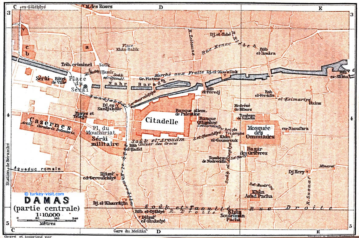Damascus plan 1912