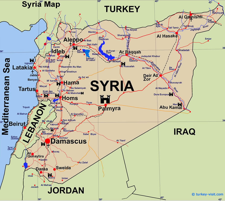 syrie Latakia plan