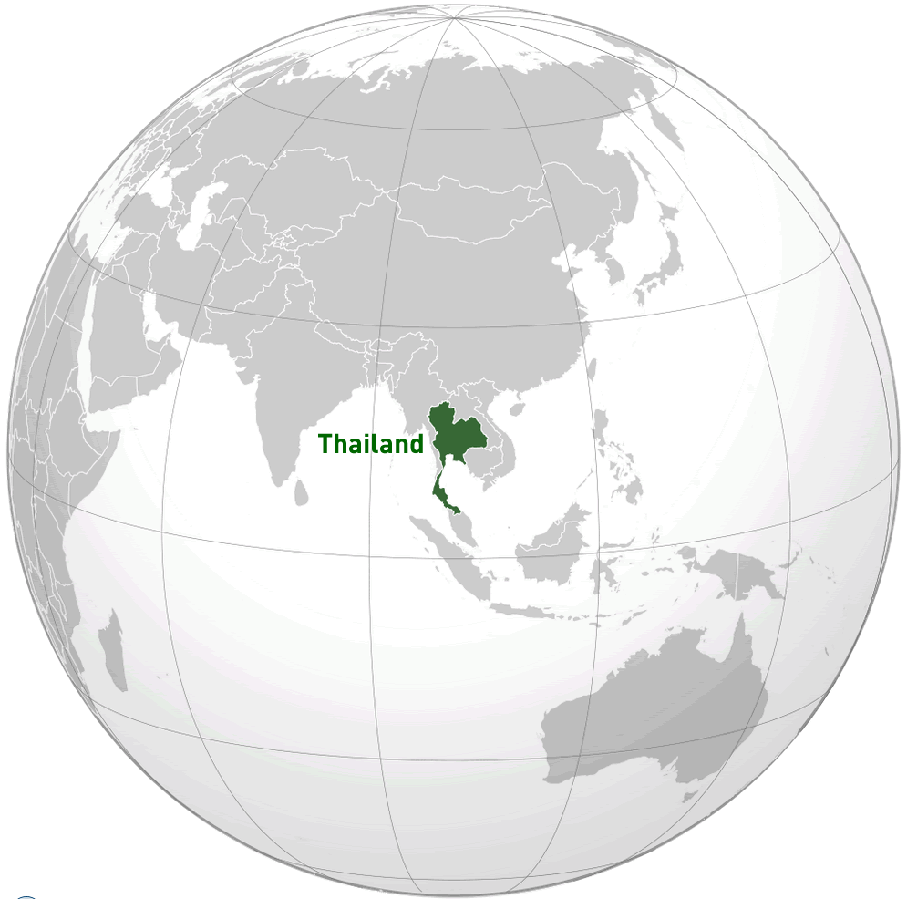 Où est la Thailande dans le Monde