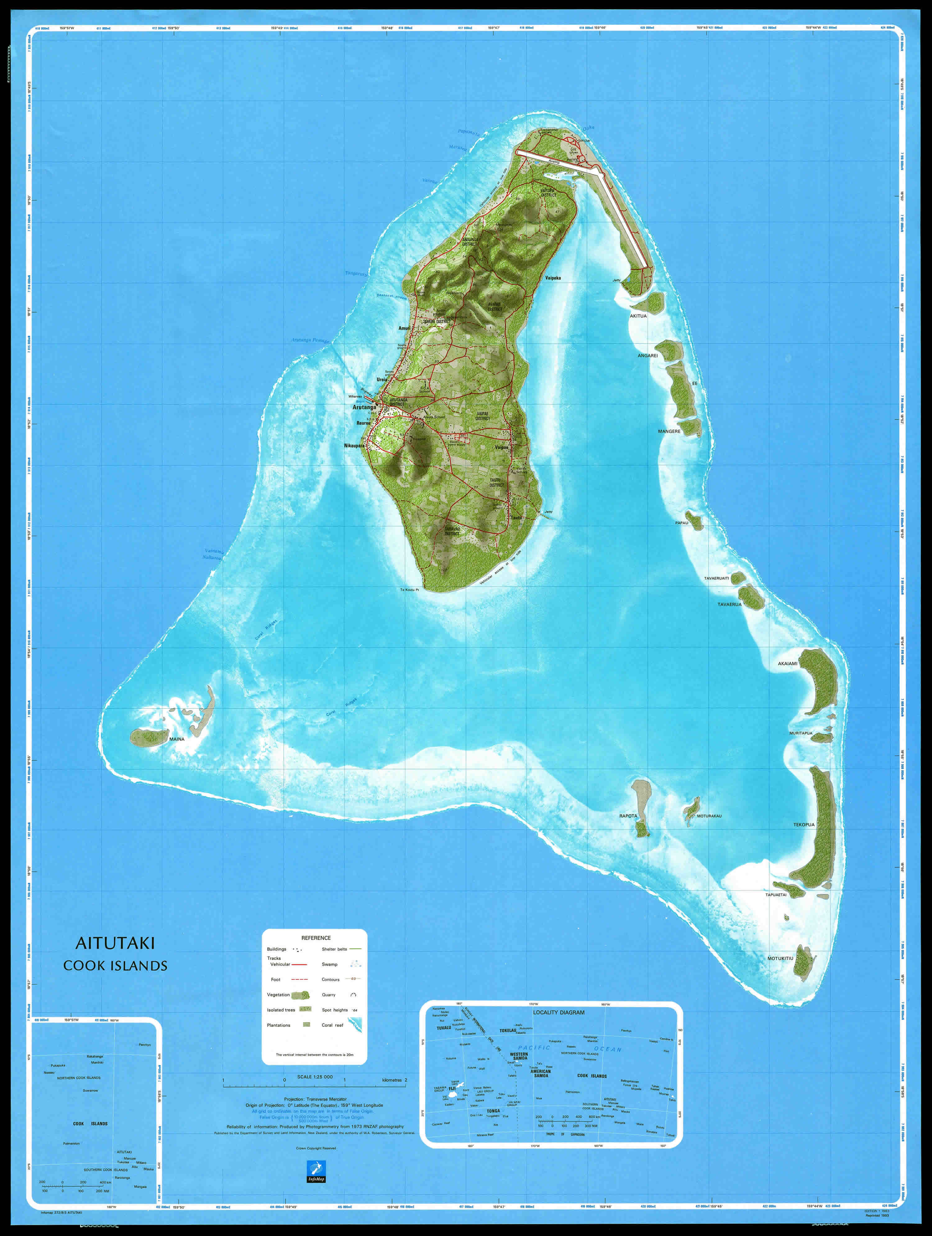 aitutaki tokelaou carte