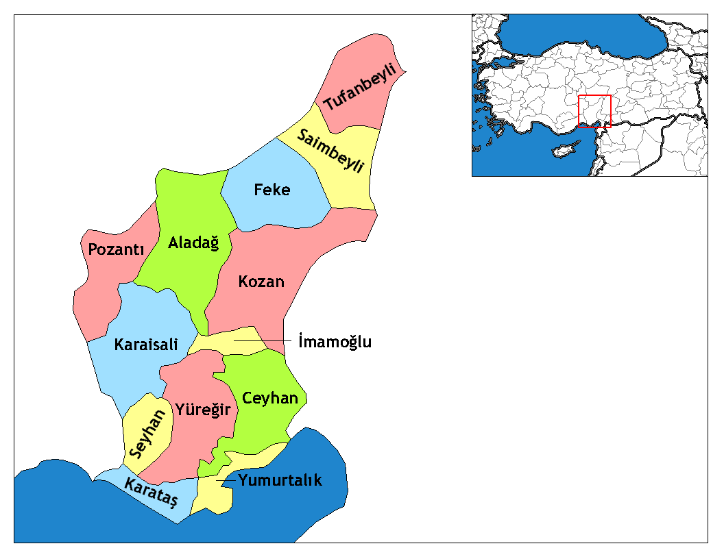 adana les villes plan