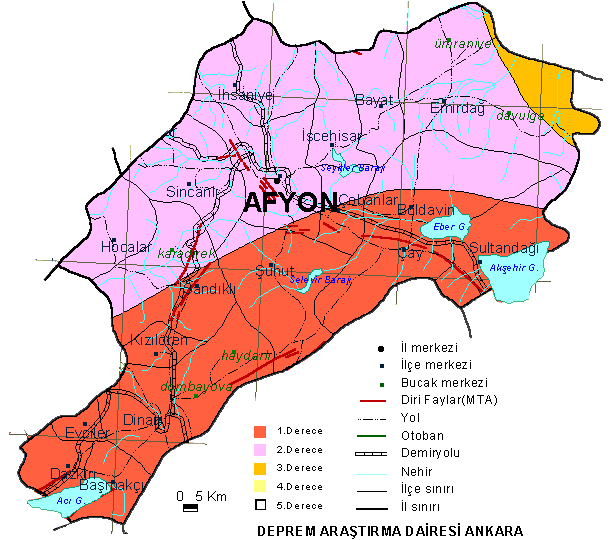 afyon terrequake plan