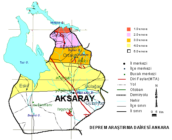 aksaray terrequake plan