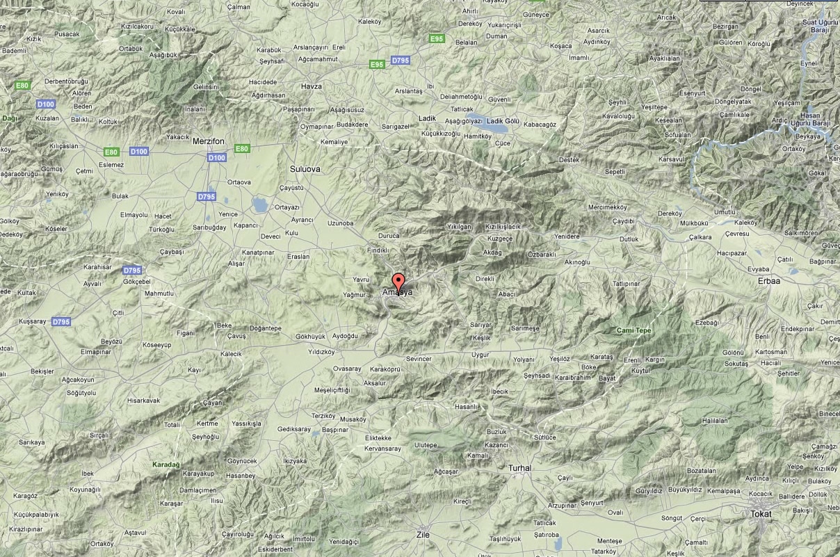 amasya terrain plan