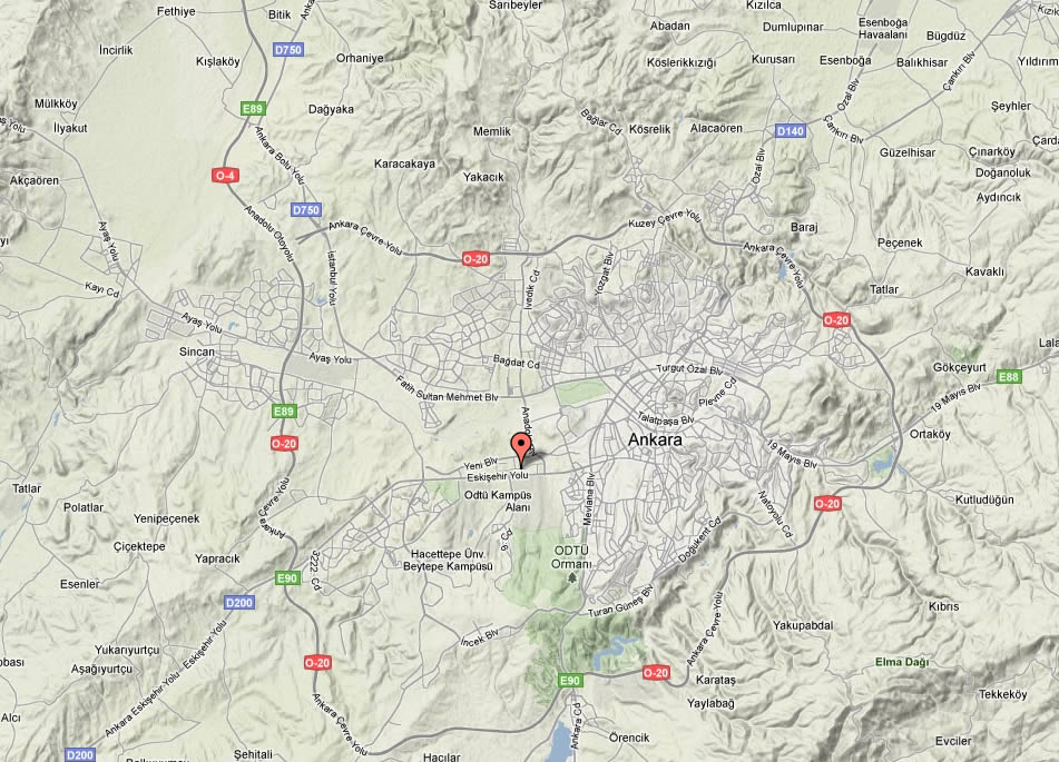 ankara terrain plan