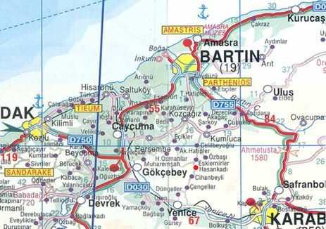 bartin route plan