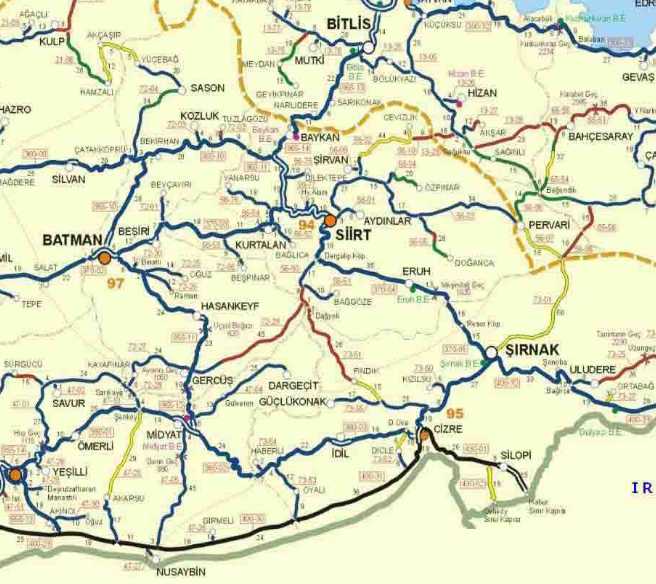 bitlis route plan