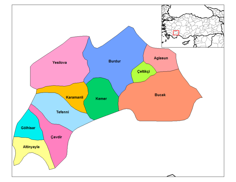 burdur plan