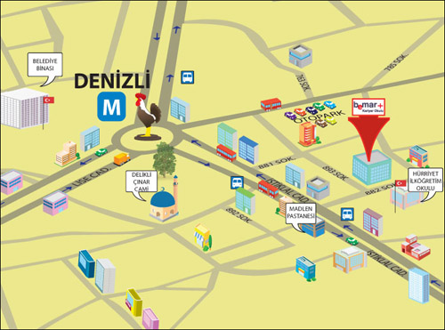 denizli centre skecth