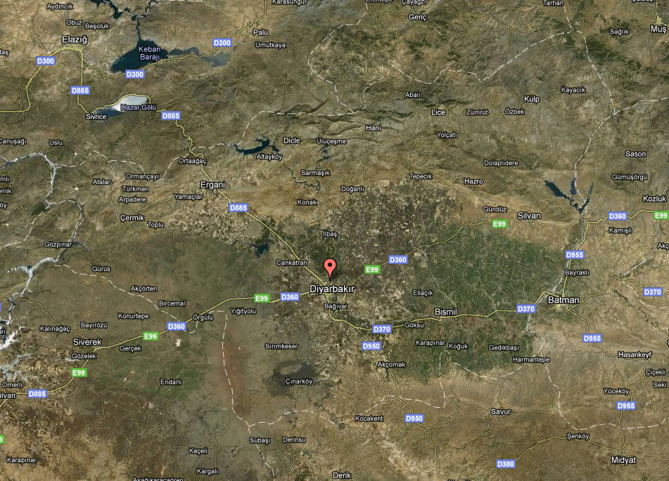 diyarbakir satellite image