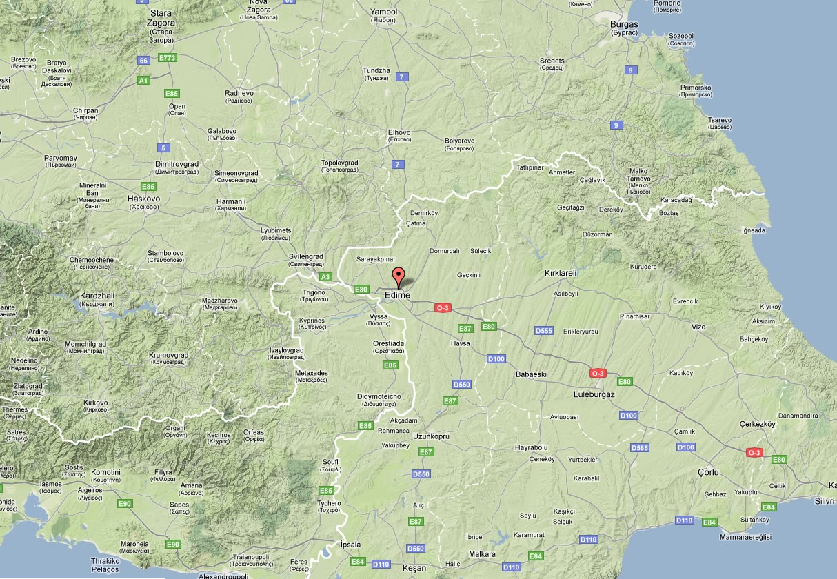 edirne terrain plan