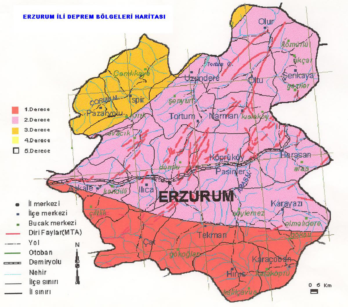 erzurum terrequake plan