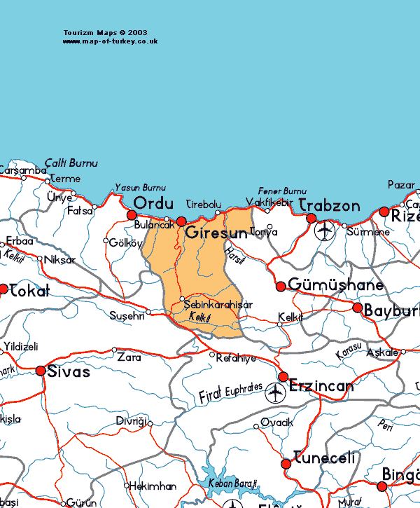 giresun plan