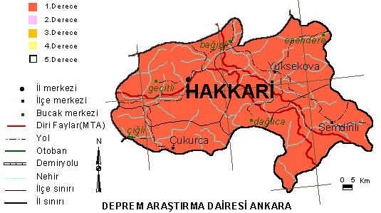 hakkari terrequake plan