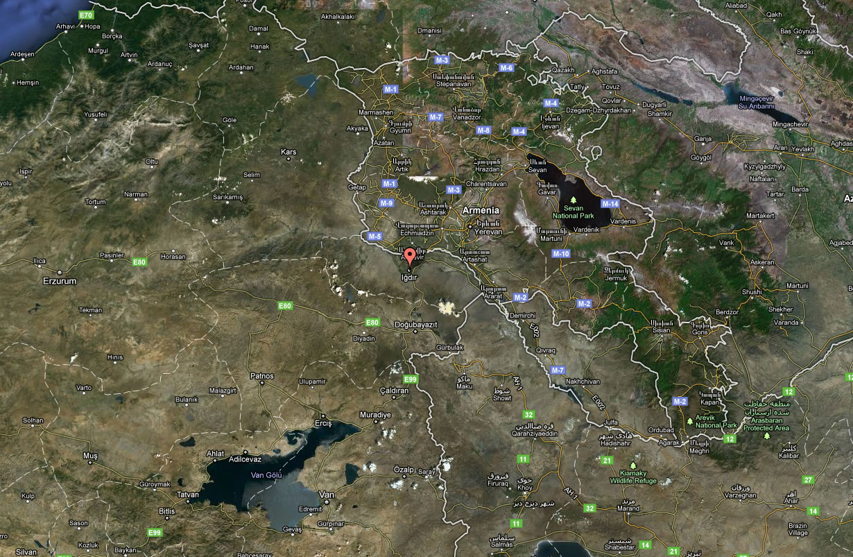 igdir satellite image