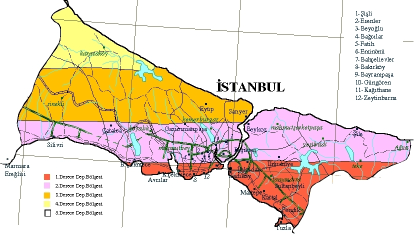 istanbul terrequake plan