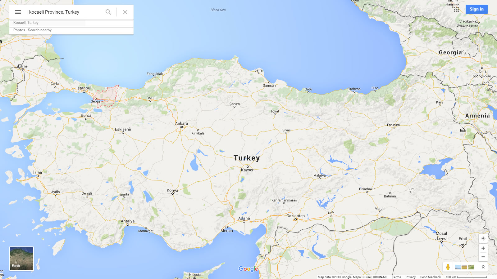 izmit plan turquie