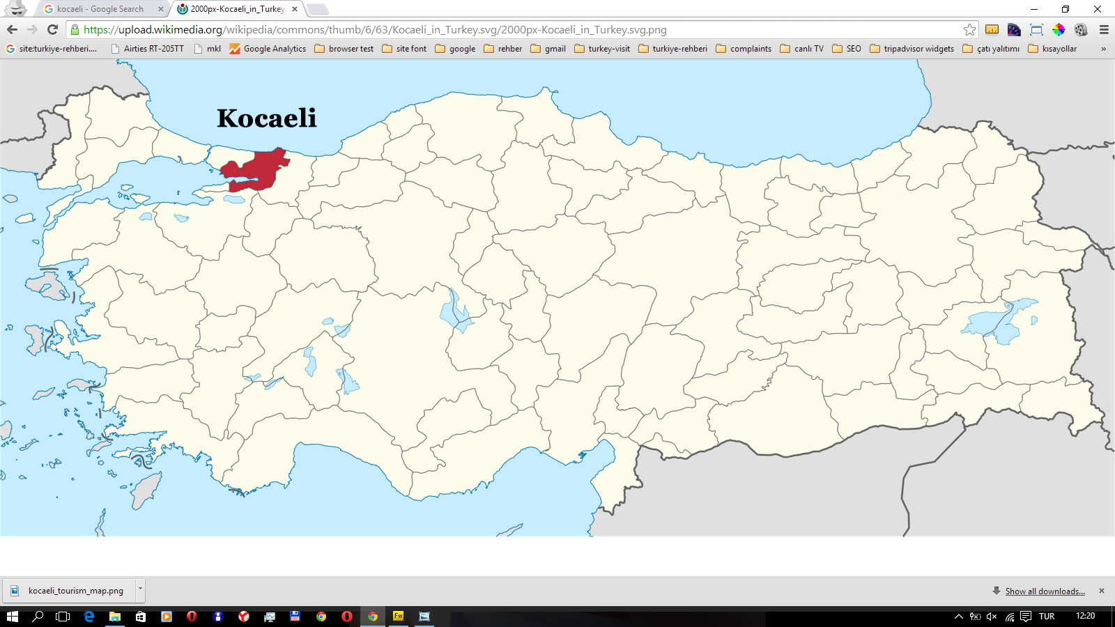 ou est izmit en turquie