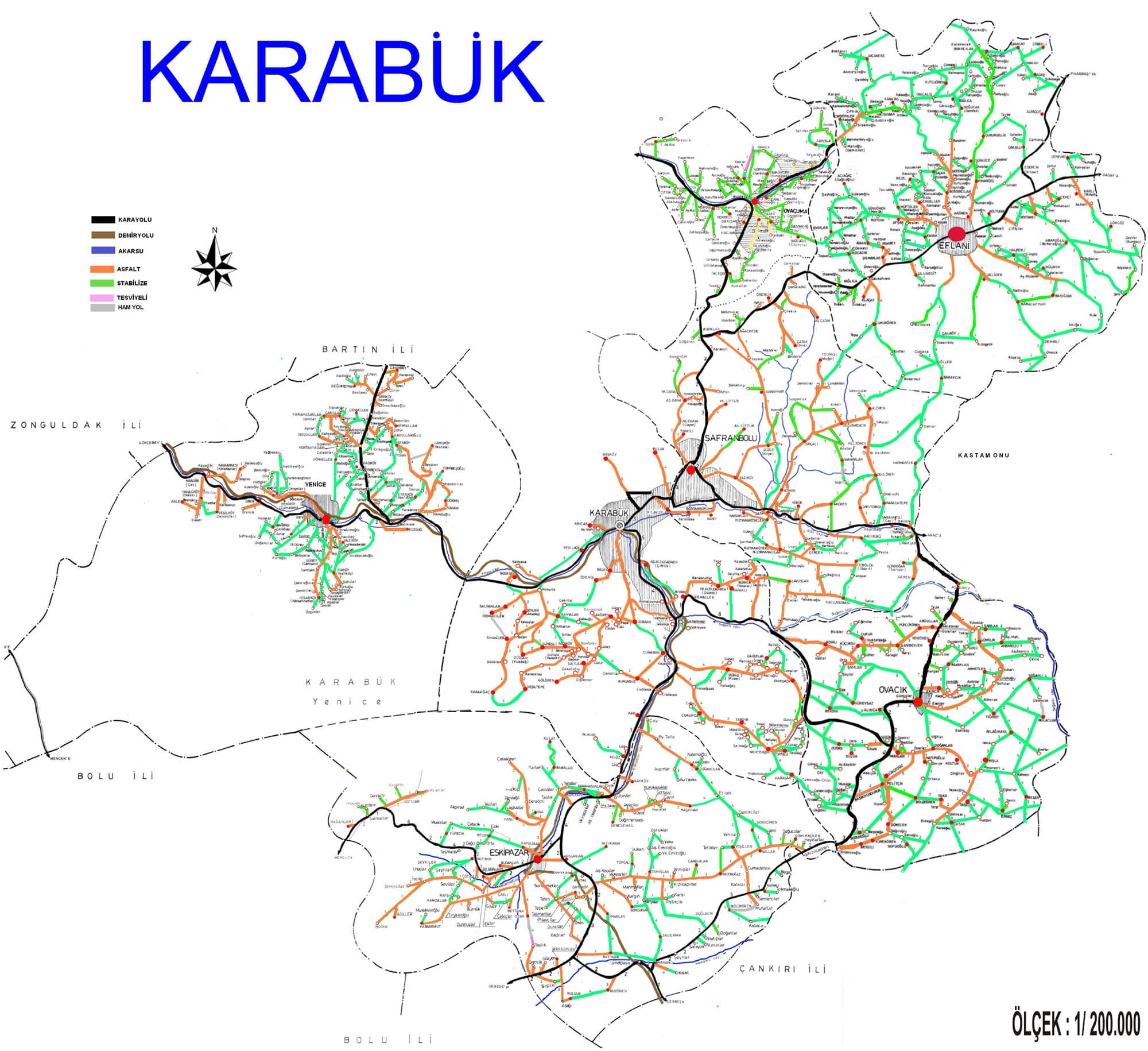 karabuk route plan