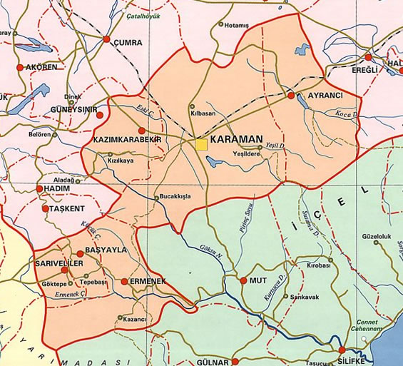 karaman province plan
