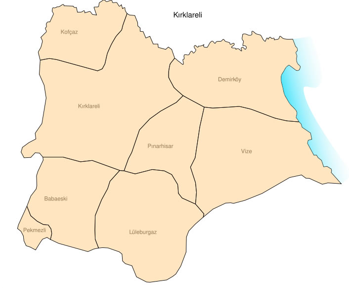 kirklareli province plan
