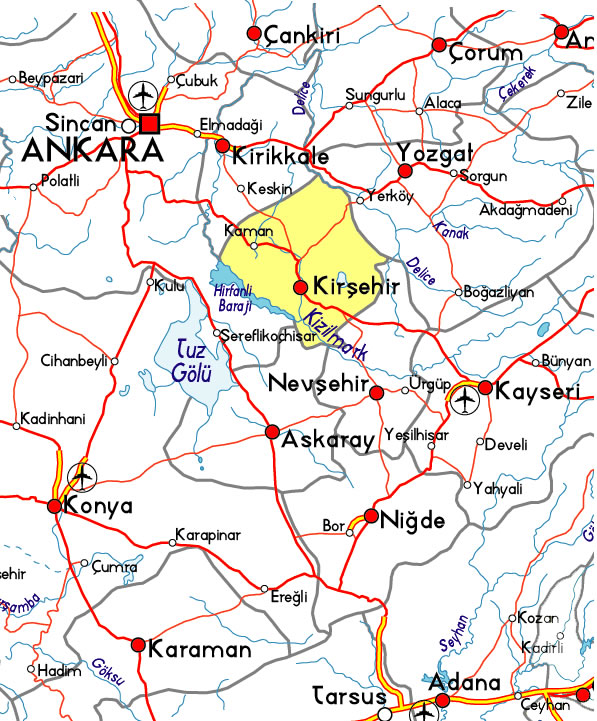 kirsehir plan ankara