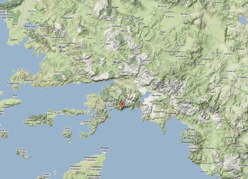 mugla terrain plan