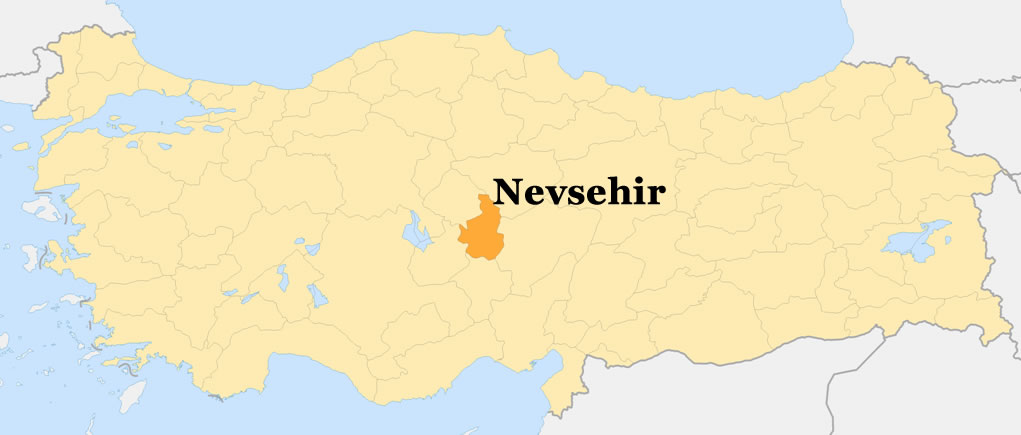 nevsehir turquie plan