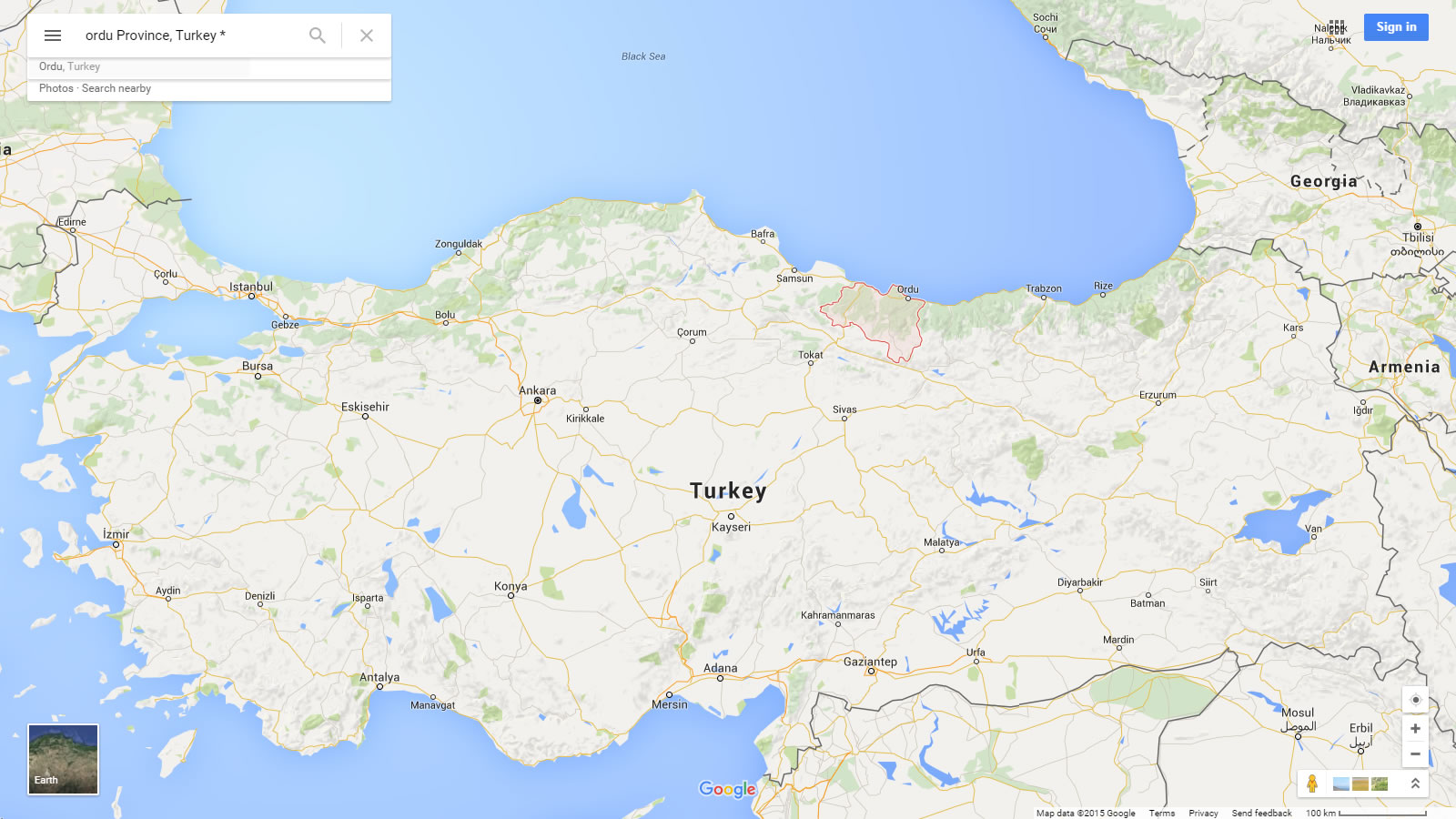 ordu plan turquie