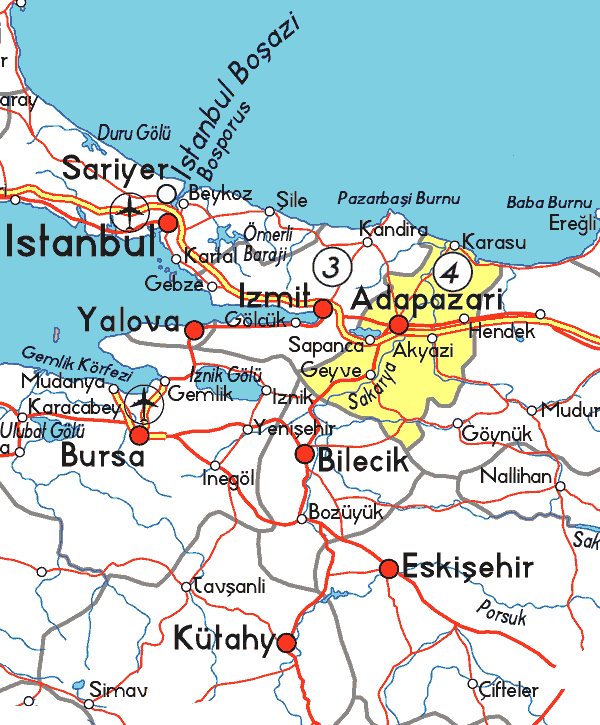 sakarya plan