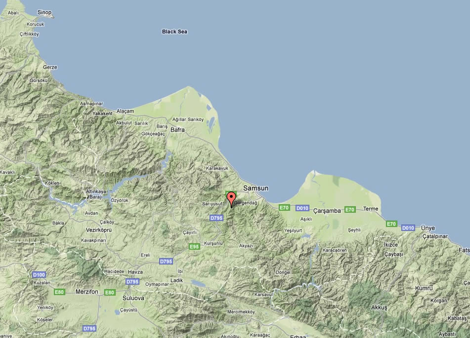 samsun terrain plan