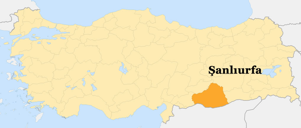 ou est sanliurfa en turquie