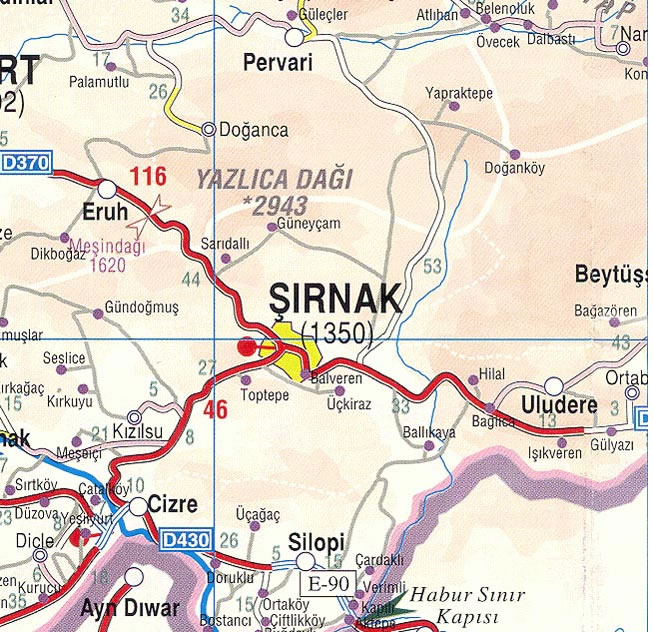 sinop road plan