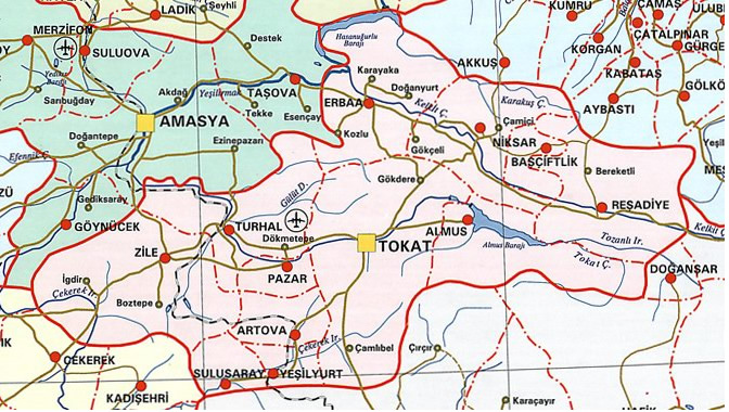 tokat province plan