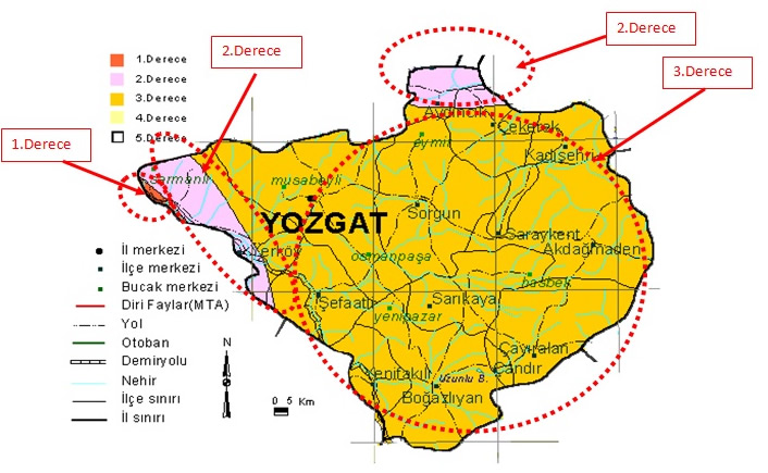 yozgat earthqauke plan