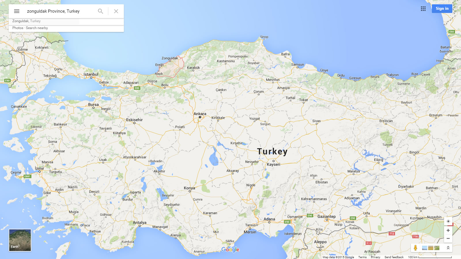 zonguldak plan turquie