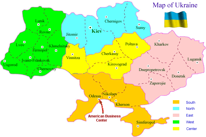 Ukraine regions